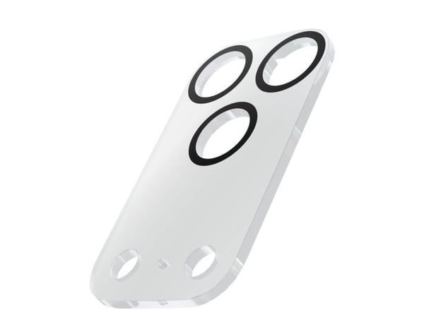 Cellularline CAMERALENSIPH17PRO, Apple, iPhone 17 Pro, Ripebestandig, Sjokkresistent, Gjennomsiktig, 1 stykker