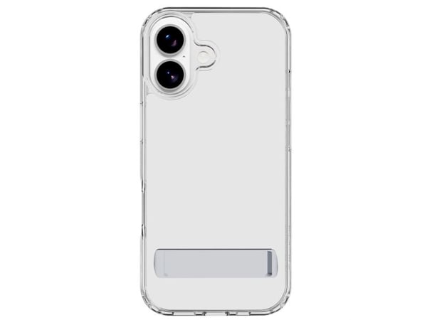 Cellularline Clear Stand, Suojus, Apple, iPhone 17, 16 cm (6.3"), Läpinäkyvä