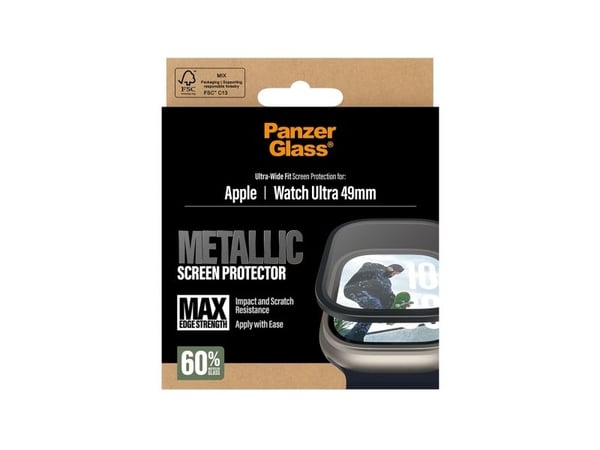 PanzerGlass - Støtfanger for smartarmåndsur - for Apple Watch Ultra (49 mm), Ultra 2 (49 mm), Ultra 3 (49 mm)