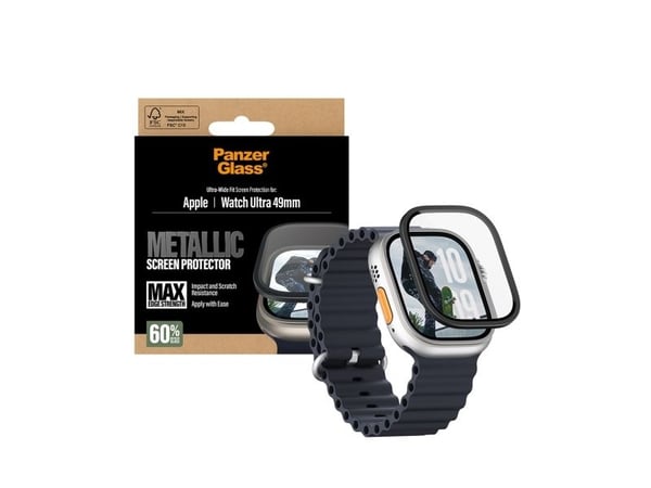 PanzerGlass - Støtfanger for smartarmåndsur - for Apple Watch Ultra (49 mm), Ultra 2 (49 mm), Ultra 3 (49 mm)