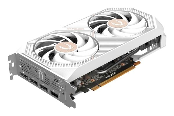 ZOTAC GAMING Twin Edge OC - White Edition - grafikkort - GeForce RTX 5050 - 8 GB GDDR6 - PCIe 5.0 x8 - 3 x DisplayPort, HDMI