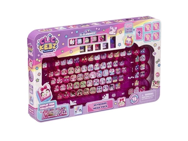 Clickeez Keyboard Mega Pack Tangentbord Fidget