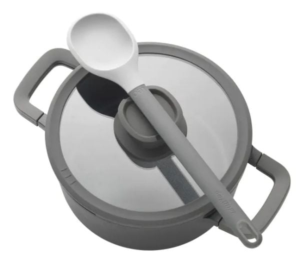 BergHOFF 3950593, 4,4 l, Svart, Aluminium, Glass, Silikon, CeraGreen, Keramisk, Elektrisk, Gass, Halogen, Induksjon, Svart