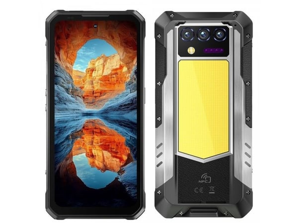 Smarttelefon Oukitel WP100 Titan 5G 16/512 GB svart og sølv (WP100TITAN-BK/OL)