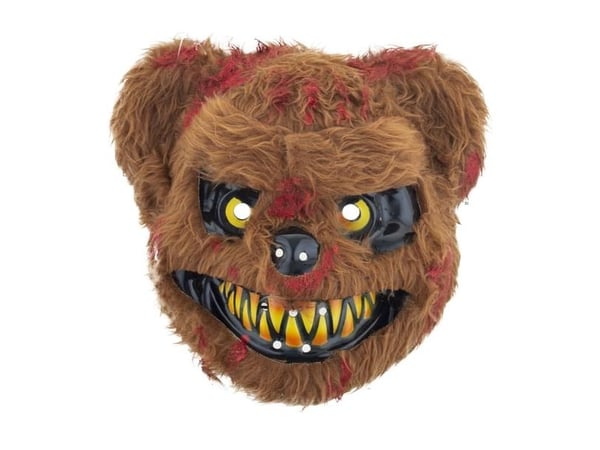 Blodig bjørn maske