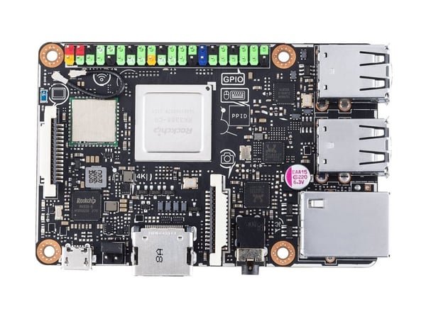 ASUS Tinker Board R2.0 - Enkeltbrettsdatamaskin - Rockchip RK3288-CG.W - RAM 2 GB - 802.11b/g/n, Bluetooth 4.2 EDR