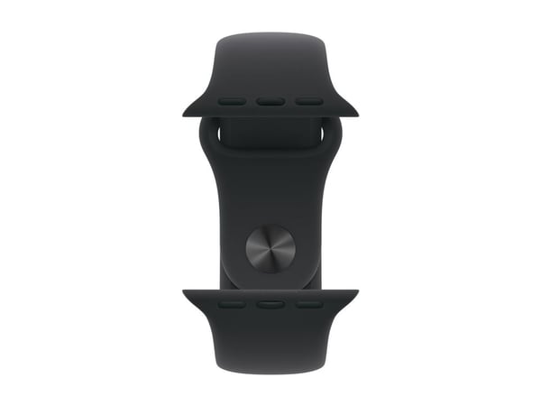 Apple Watch Series 11 GPS + Cellular 42mm Space Grey Aluminium Case with Black Sport Band - M/L