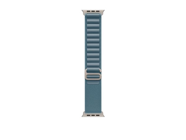 Apple Watch Ultra 3 GPS + Cellular 49mm Natural Titanium Case with Light Blue Alpine Loop - Large
