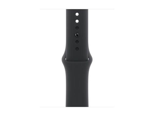 Apple Watch Series 11 GPS 42mm Jet Black Aluminium Case with Black Sport Band - S/M