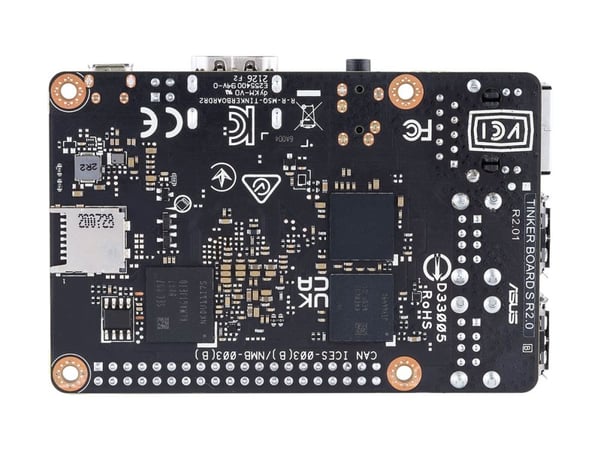 ASUS Tinker Board R2.0 - Enkeltbrettsdatamaskin - Rockchip RK3288-CG.W - RAM 2 GB - 802.11b/g/n, Bluetooth 4.2 EDR