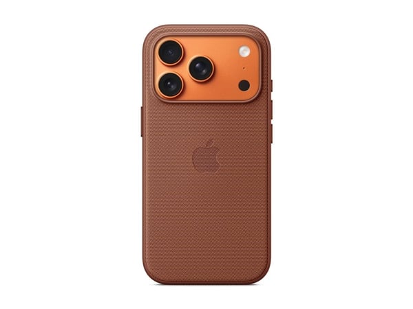 Apple - Baksidesskydd för mobiltelefon - MagSafe-kompatibilitet - TechWoven - sienna - för iPhone 17 Pro