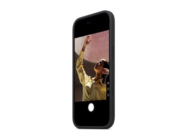 Apple - Stötsskydd för mobiltelefon - förstäkt polykarbonatplast - svart - för iPhone Air