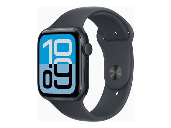 Apple Watch SE 3 GPS + Cellular 44mm Midnight Aluminium Case with Midnight Sport Band - S/M