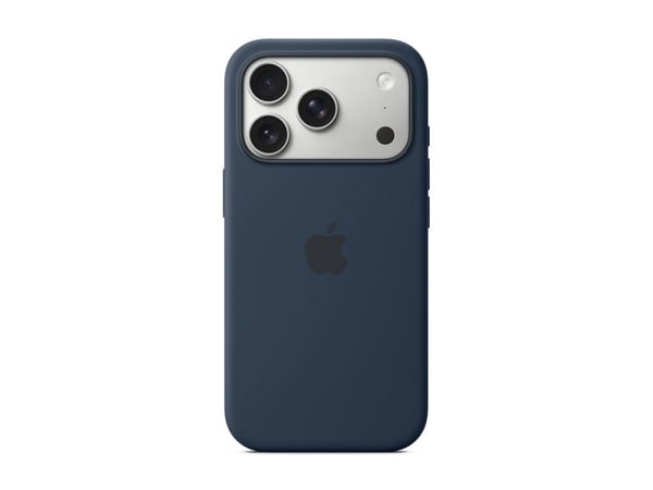 Apple - Baksidedeksel for mobiltelefon - MagSafe-samsvar - silikon - midnatt - for iPhone 17 Pro