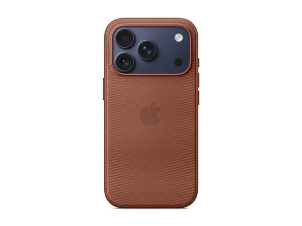 Apple - Baksidesskydd för mobiltelefon - MagSafe-kompatibilitet - TechWoven - sienna - för iPhone 17 Pro