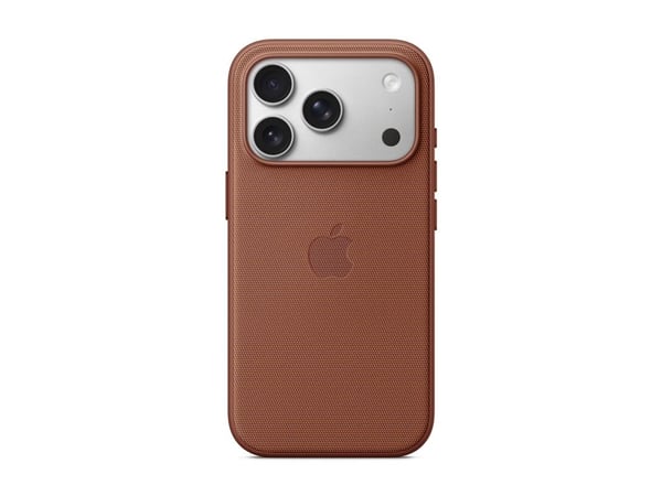 Apple - Baksidesskydd för mobiltelefon - MagSafe-kompatibilitet - TechWoven - sienna - för iPhone 17 Pro