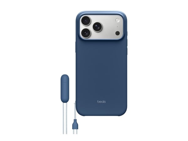 Beats - Matkapuhelimen takakuori - jalustalla - MagSafe-yhteensopivuus - polykarbonaatti - bedrock blue - iPhone 17 Pro Max -puhelimeen