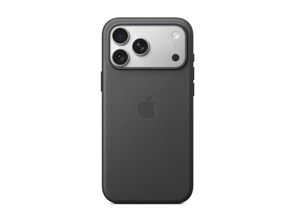 Apple - Baksidedeksel for mobiltelefon - MagSafe-samsvar - TechWoven - svart - for iPhone 17 Pro Max