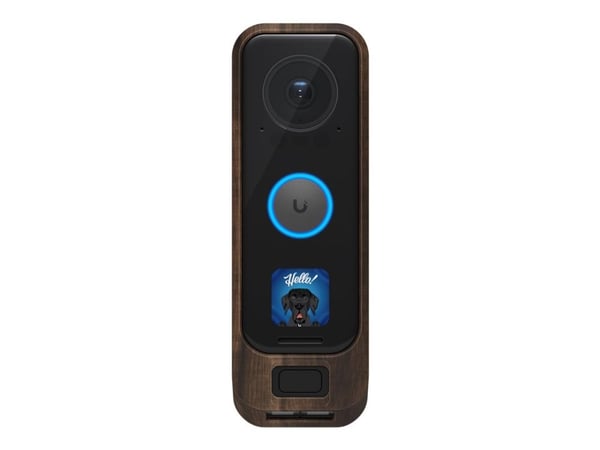 Ubiquiti G4 Doorbell Pro-deksel, tre, polykarbonat (PC), 1 stk, Monotone, G4 Doorbell Pro, Doorbell Pro PoE
