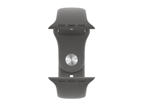 Apple Watch Series 11 GPS + Cellular 46mm Natural Titanium Case with Stone Grey Sport Band - S/M
