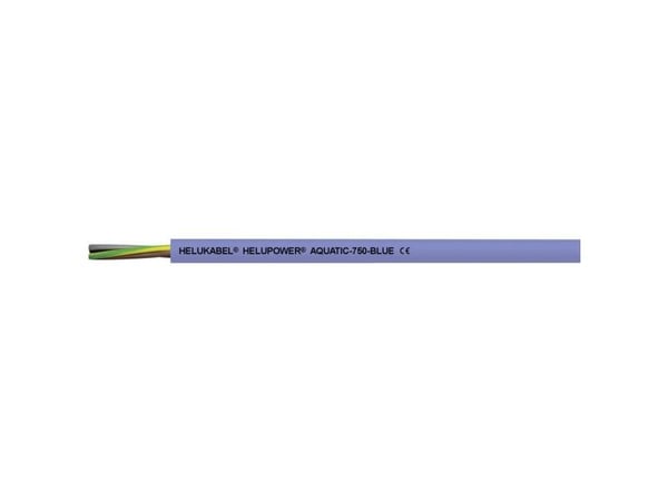 HELU HELUPOWER AQUATIC-750-BLUE anslutningskabel 1 x 1.5 mm² blå 500 m