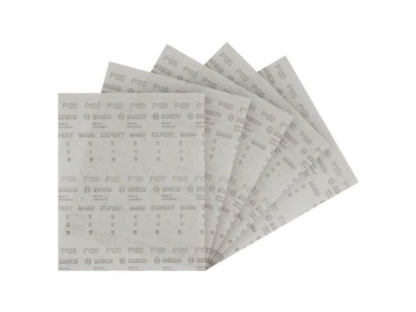 Bosch Accessories 2608902505 2608902505 Slibenet til rystepudser Kornstørrelse 120 5 stk