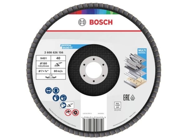 Bosch-tarvikkeet 2608626156 Metallilevy hiontaan 1 kpl