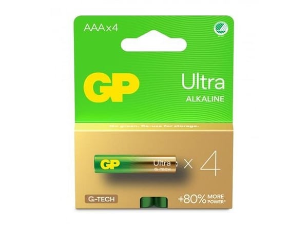 Batteri LR03 AAA 1,5V Ultra G-Tech 12stk