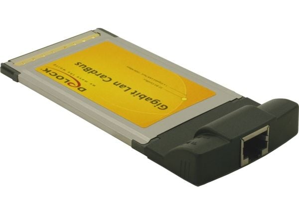 Delock - Nettverksadapter - CardBus - Gigabit Ethernet - for P/N: 19601