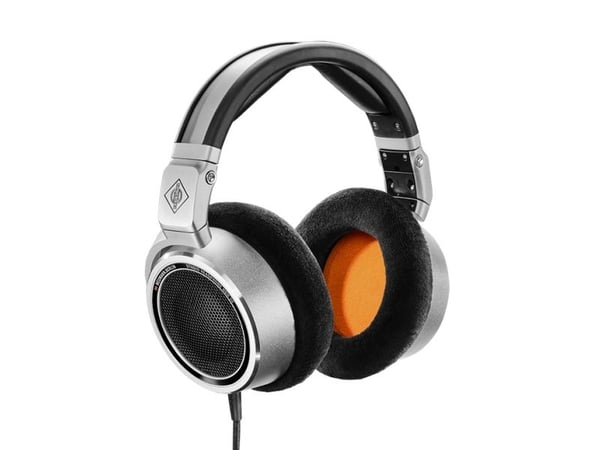 Neumann NDH 30, Koblet med ledninger (ikke trådløs), Scene/studio, 12 - 34000 Hz, 352 g, Hodetelefoner, Aluminium, Sort