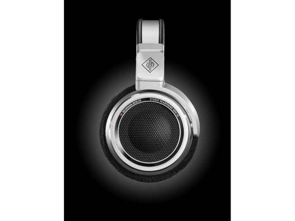 Neumann NDH 30, Koblet med ledninger (ikke trådløs), Scene/studio, 12 - 34000 Hz, 352 g, Hodetelefoner, Aluminium, Sort
