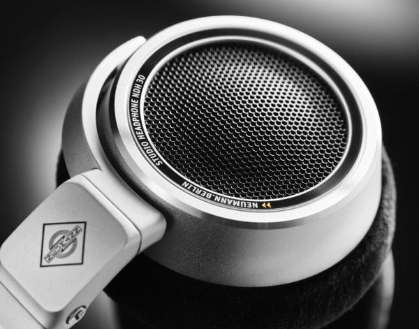 Neumann NDH 30, Koblet med ledninger (ikke trådløs), Scene/studio, 12 - 34000 Hz, 352 g, Hodetelefoner, Aluminium, Sort
