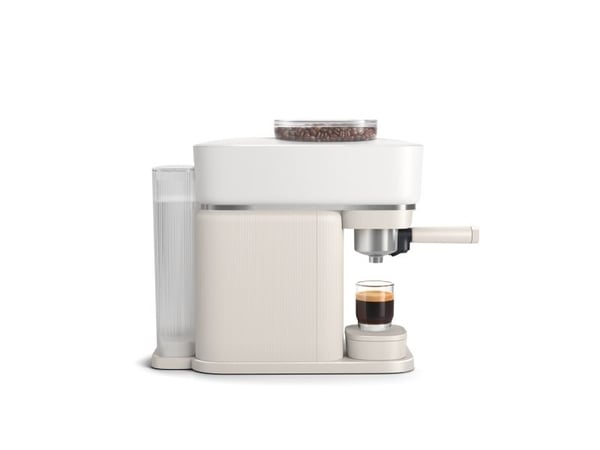 Philips BAR300/00, Espressomaskin, 1,2 l, Kaffe bønner, Innebygd kaffekvern, Hvit