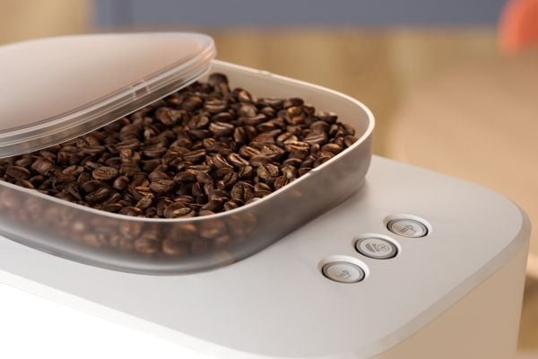 Philips BAR300/00, Espressomaskin, 1,2 l, Kaffe bønner, Innebygd kaffekvern, Hvit