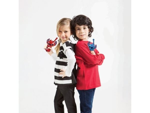 Lexibook Stitch 3D, Walkie-talkie för barn, 3 år, Blå, Röd
