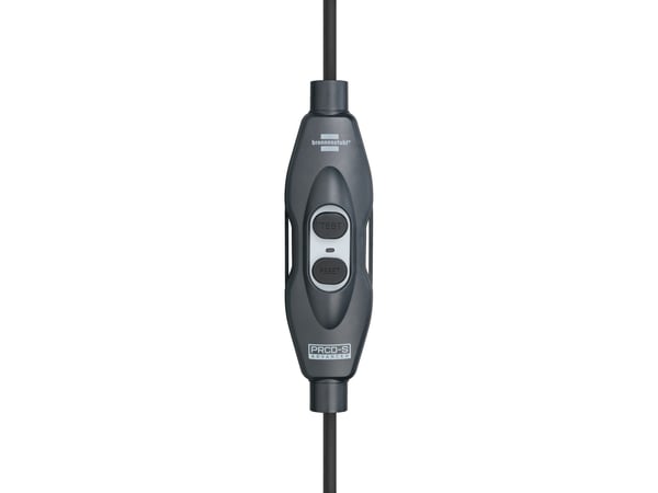 Brennenstuhl 1160210, 3 m, Sisä- ja ulkotila, Suora, IP44, Neopreeninen, Kumi, musta