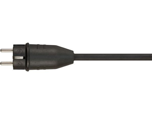 Brennenstuhl 1160210, 3 m, Sisä- ja ulkotila, Suora, IP44, Neopreeninen, Kumi, musta