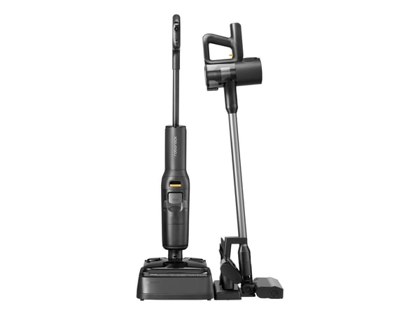 Roborock F25 ACE Combo, Sähkömoppi, musta, Valkoinen, 740 L, 100 L, Kuiva, Tila