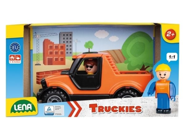 Lena 01628, Truck, 2 år, Metall, Flerfarget