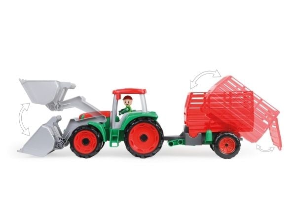 Lena 04428, Traktor, 3 år, Metall, Flerfarget