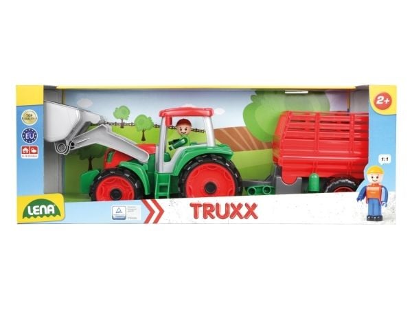 Lena 04428, Traktor, 3 år, Metall, Flerfarget