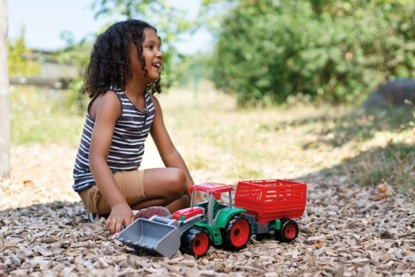 Lena 04428, Traktor, 3 år, Metall, Flerfarget