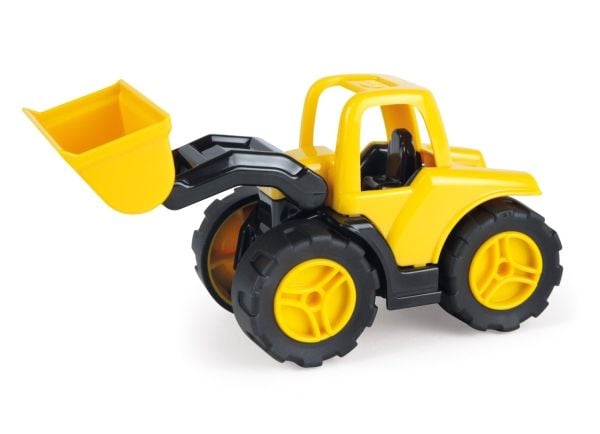 Lena 01262, Traktor, 1,5 år, Metall, Plast, Gult