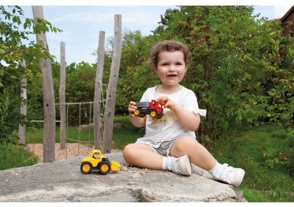 Lena 01262, Traktor, 1,5 år, Metall, Plast, Gult