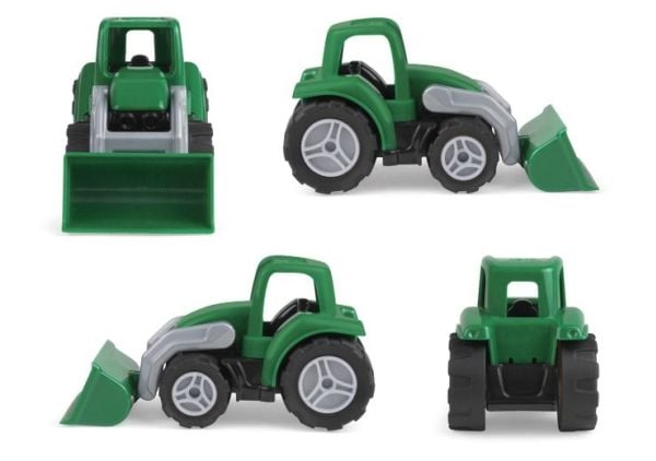 Lena 01263, Traktor, 1,5 år, Metall, Plast, Grønn