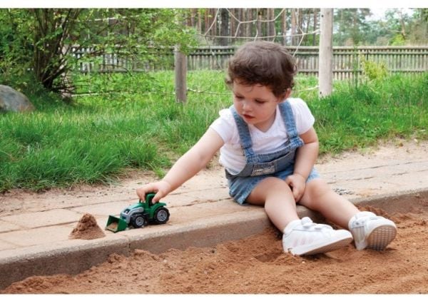 Lena 01263, Traktor, 1,5 år, Metall, Plast, Grønn