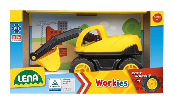Lena 01261, Traktor, 1,5 år, Metall, Plast, Grønn