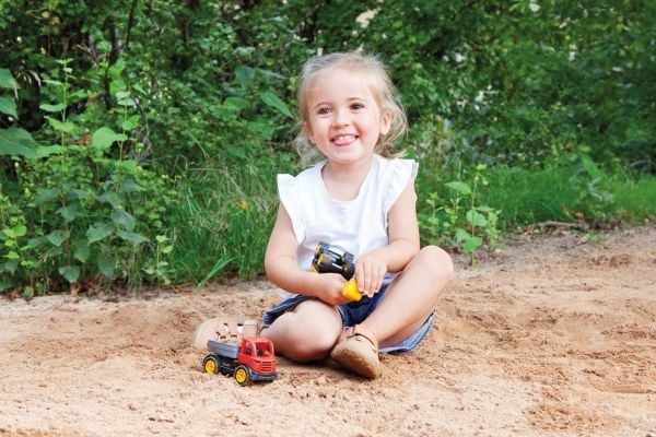 Lena 01260, Dumper, 1,5 år, Metall, Plast, Grønn