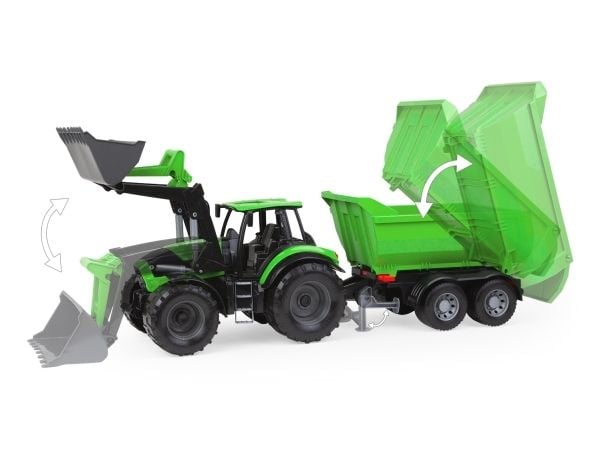 Lena 04617, Traktor, 3 år, Metall, Flerfarget