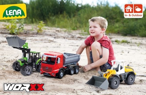 Lena 04617, Traktor, 3 år, Metall, Flerfarget